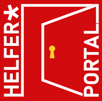 Logo Helferportal "Helfende Hände" 