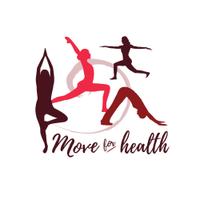 Logo Move for Health - ein breites Angebot an Bewegung für Körper, Geist und Seele.